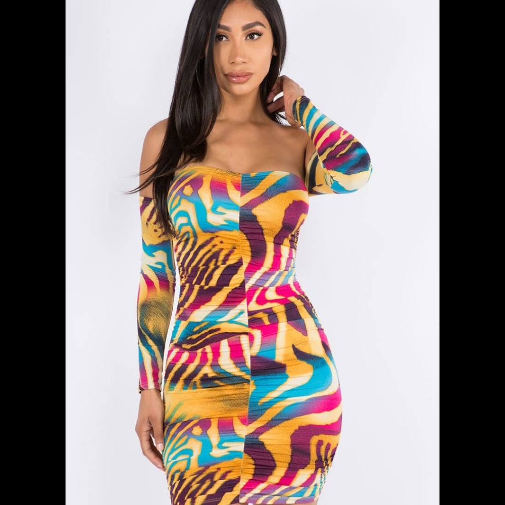 Off shoulder dress